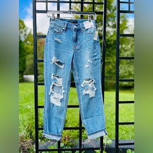 Aeropostale High Rise Mom Jean | Size 00 | NWT